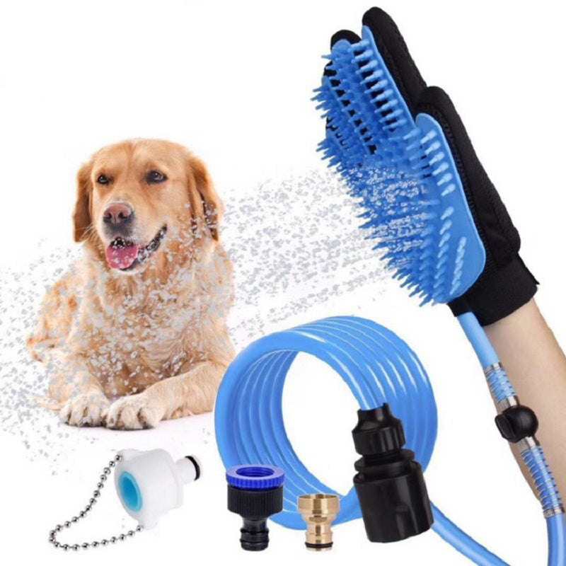 Care Dog Bathing & Grooming Glove
