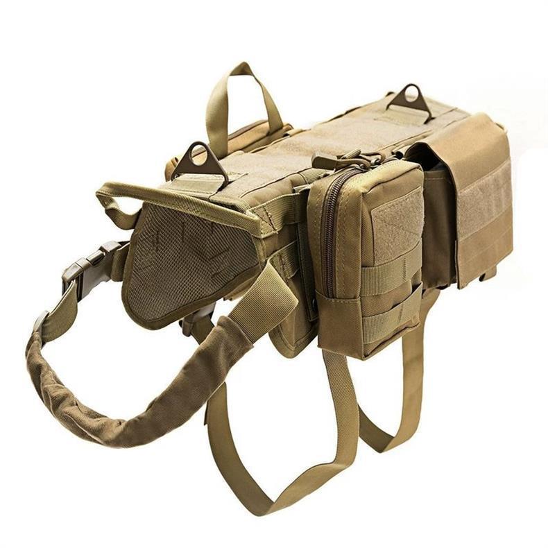 Tactical MOLLE Dog Harness GuardianGear