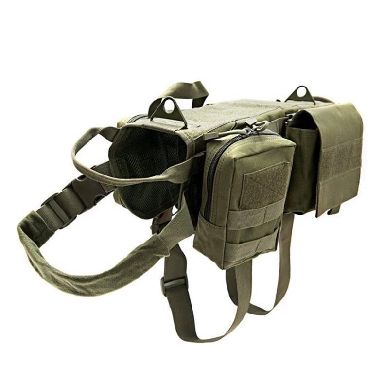 Tactical MOLLE Dog Harness GuardianGear