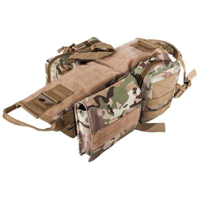 Tactical MOLLE Dog Harness GuardianGear