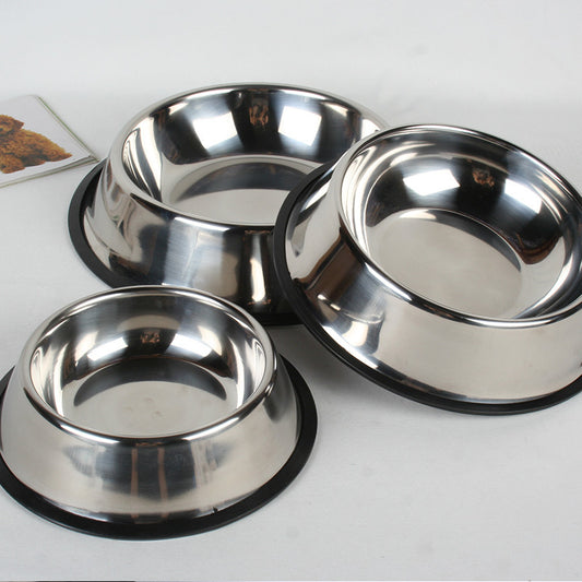 Classic Non-Slip Stainless Steel Bowls