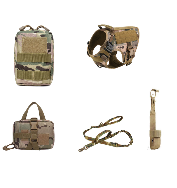 Military Grade Tactical Dog Harness