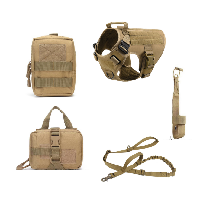 Military Grade Tactical Dog Harness